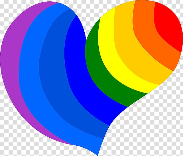 Hippie Heart Love , Colors transparent background PNG clipart