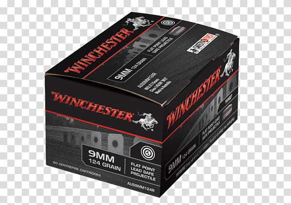 Ammunition Grain 9×19mm Parabellum Winchester Repeating Arms Company Soft-point bullet, cat shot with pellet gun transparent background PNG clipart