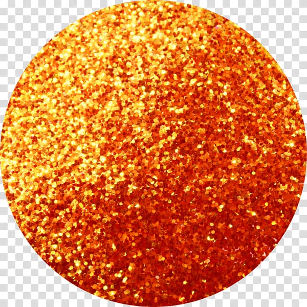 Glitter Orange Color Cosmetics Silver, orange transparent background PNG clipart