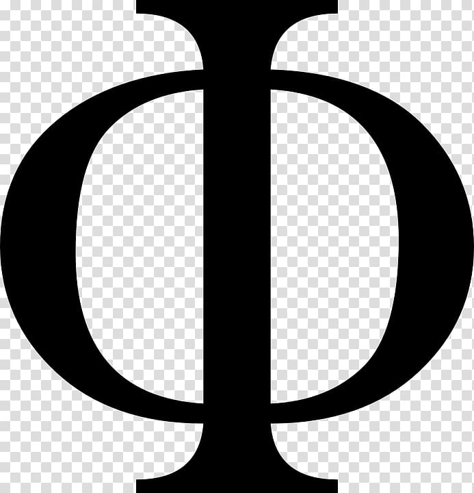 Phi Greek alphabet Symbol Letter , phi barrier transparent background PNG clipart