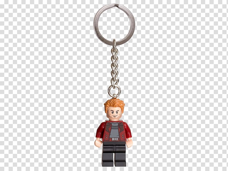 Star-Lord Lego Marvel Super Heroes Key Chains Lego Super Heroes, house keychain transparent background PNG clipart