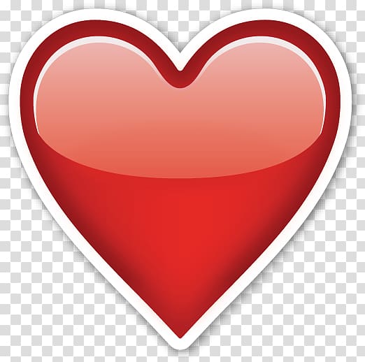 red hear illustration, Art Emoji Heart Sticker Emoticon, Emoji transparent background PNG clipart