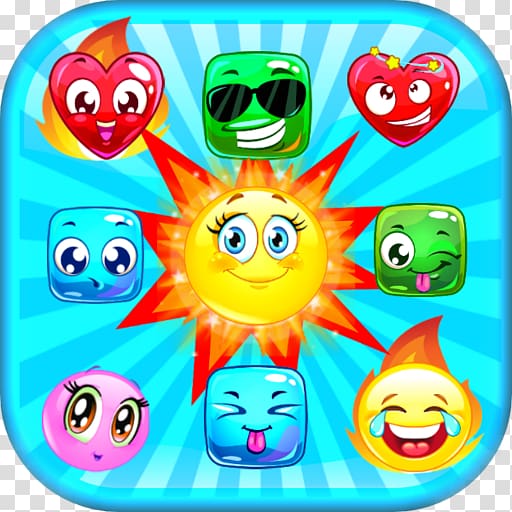 Match 3 Blast Match Emoji App Store, explosion emoji transparent background PNG clipart