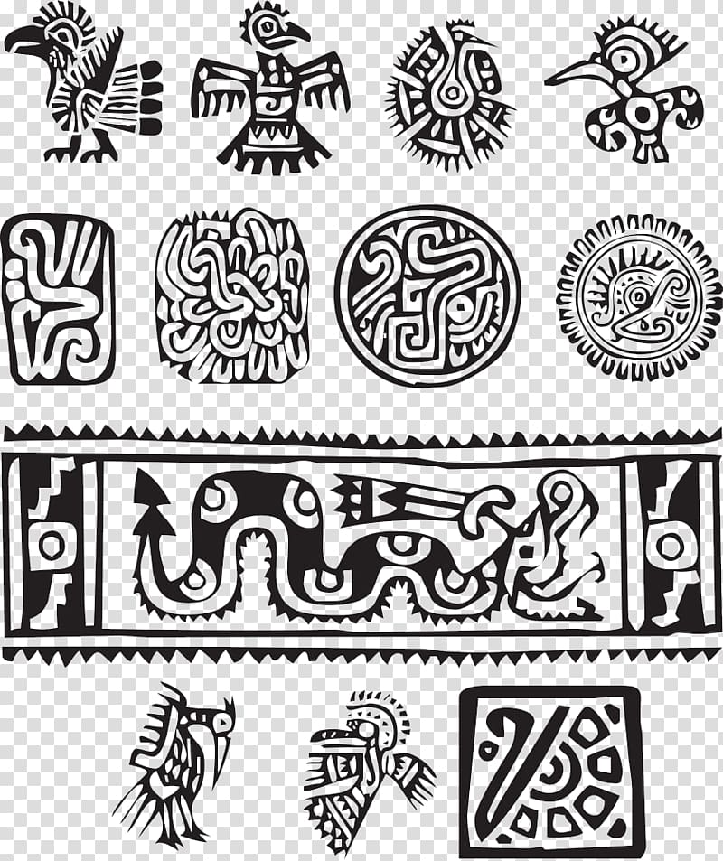 classic mexican animal patterns transparent background PNG clipart