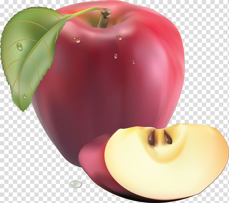 Juice Fruit Vegetable Realism Food, Apple transparent background PNG clipart