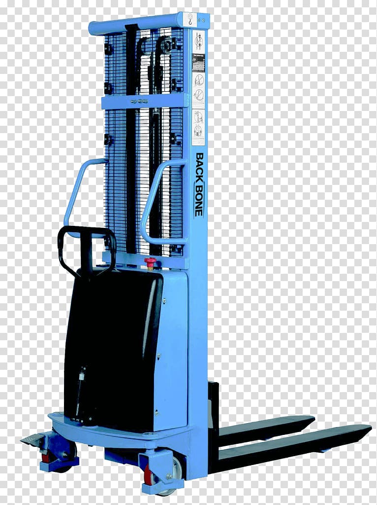 Machine Hydraulics Штабелер Forklift Material-handling equipment, material world transparent background PNG clipart
