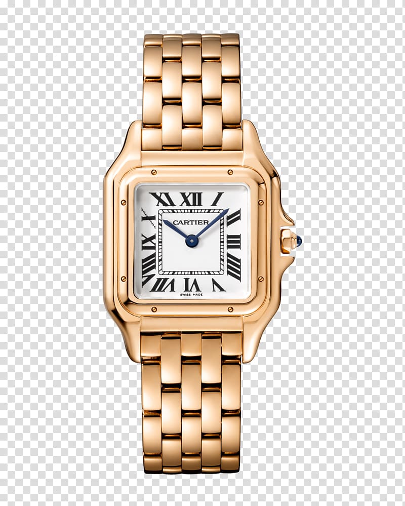 Cartier Tank Automatic watch Patek Philippe & Co., watch transparent background PNG clipart