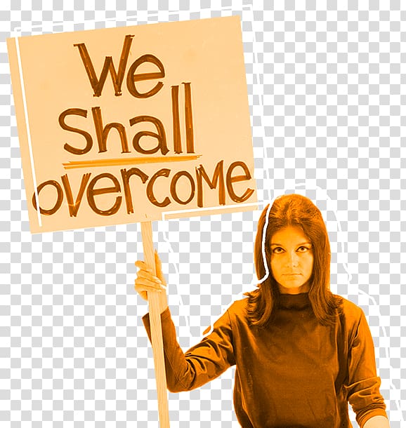 Second-wave feminism We Shall Overcome Women\'s rights Female, Ozy transparent background PNG clipart