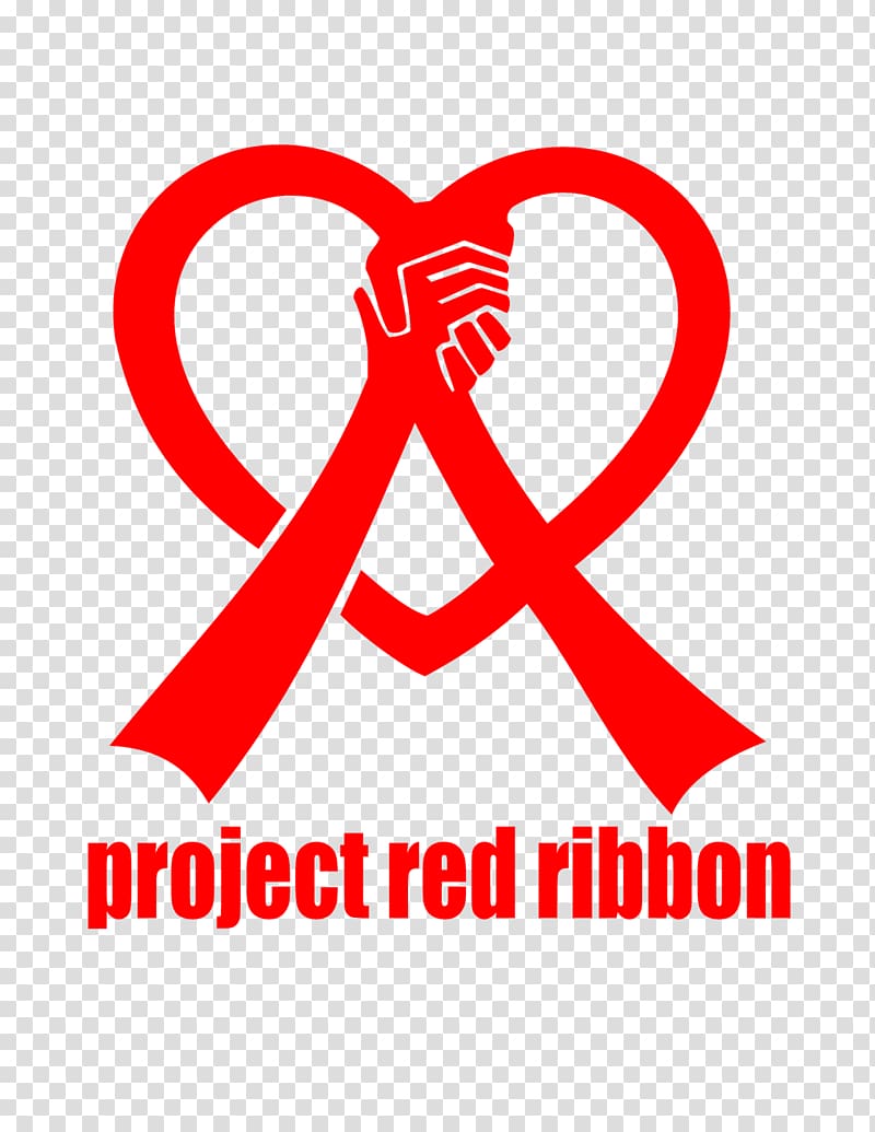 Red ribbon Logo World AIDS Day, ribbon transparent background PNG clipart