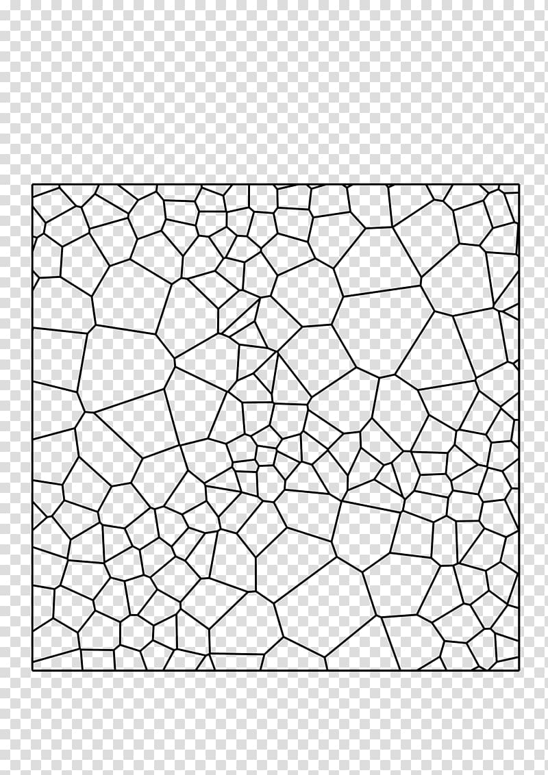 Voronoi diagram Attractor Mathematical diagram Point, others transparent background PNG clipart