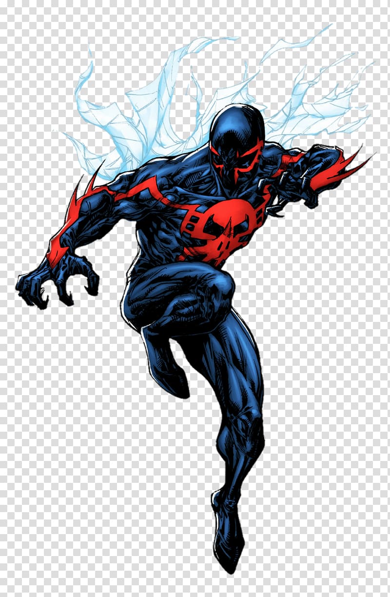 Spider-Man 2099 Marvel Comics Doctor Doom Mac Gargan, antman spiderman transparent background PNG clipart
