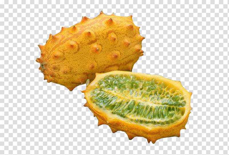 Ackee and saltfish Tropical fruit Horned melon Sapodilla, Horned melon slice transparent background PNG clipart