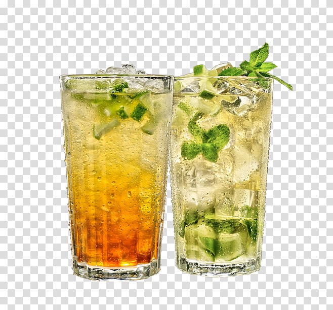Mojito Highball Mint julep Rum and Coke Rickey, mojito transparent background PNG clipart