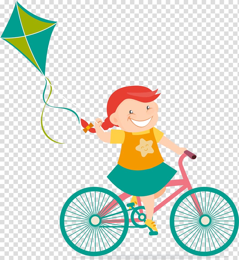 Flight Kite Child, Cartoon children flying kites transparent background PNG clipart