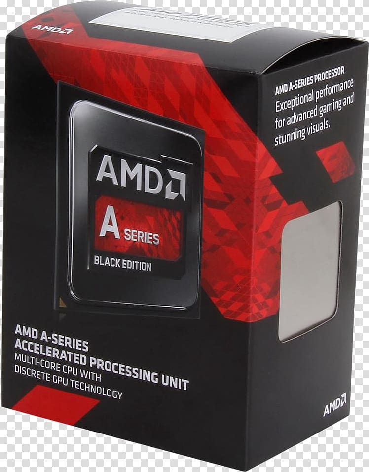 AMD Accelerated Processing Unit Radeon Advanced Micro Devices Socket FM2+, zap transparent background PNG clipart