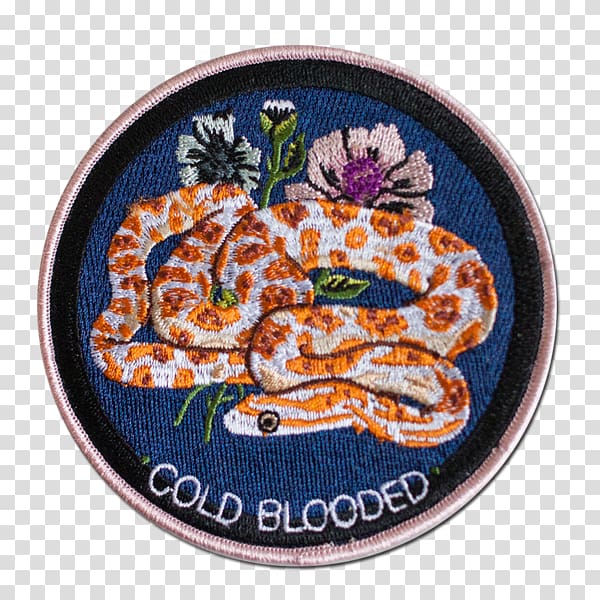 Embroidered patch Iron-on Embroidery Lapel pin Out Of This Alive, cold blooded transparent background PNG clipart