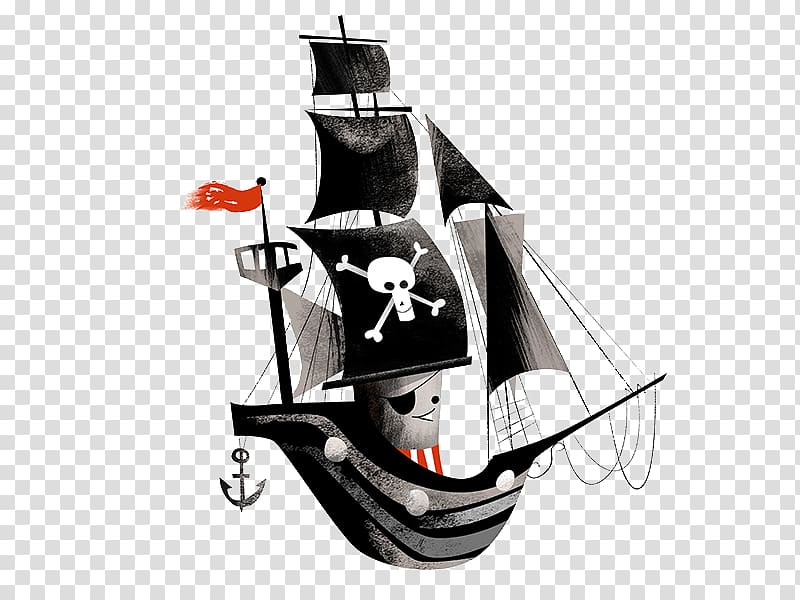 Piracy Brothers Studio Co, Cartoon pirate ship transparent background PNG clipart