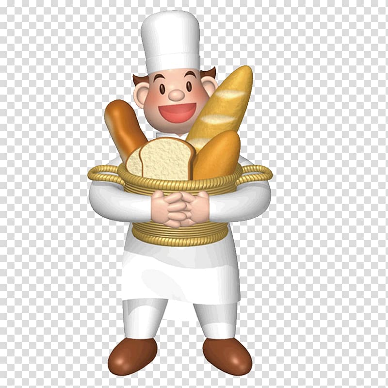 Bakery Bread Cook, Clown bread transparent background PNG clipart