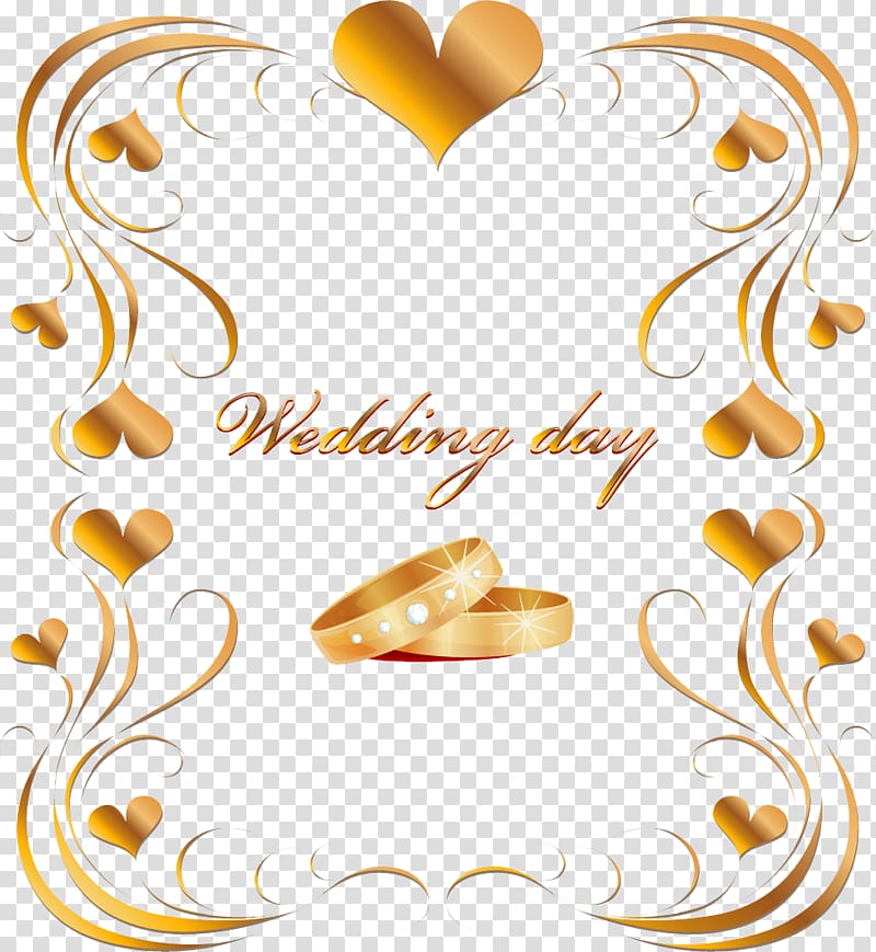 brown wedding day , Wedding invitation Greeting & Note Cards, engagement transparent background PNG clipart