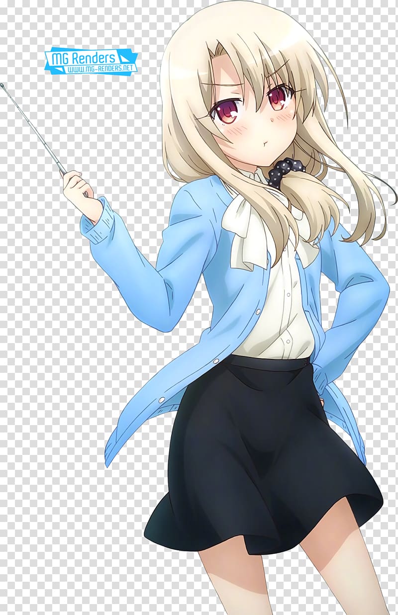 Fate/stay night Illyasviel von Einzbern Fate/Zero Fate/kaleid liner Prisma Illya Anime, Anime transparent background PNG clipart