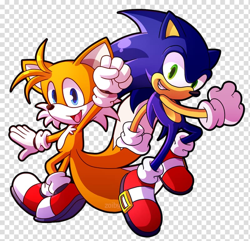 Sonic Chaos Tails Sonic Advance 3 Sonic the Hedgehog 2, Classic Arcade transparent background PNG clipart