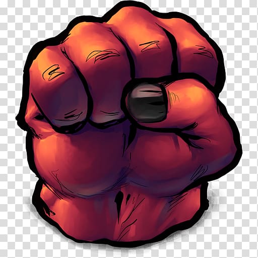 hand fist illustration, plant organ fictional character fruit illustration, Comics Rulk Fist transparent background PNG clipart