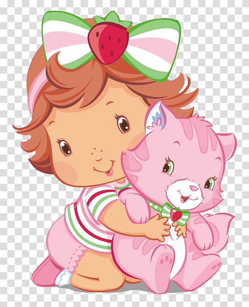 Strawberry Shortcake , babe transparent background PNG clipart