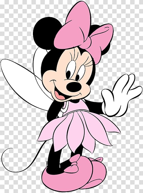 Minnie Mouse Mickey Mouse graphics, cartoon fairy transparent background PNG clipart