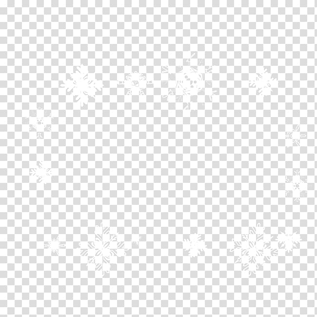 Point, Snowflake border element transparent background PNG clipart