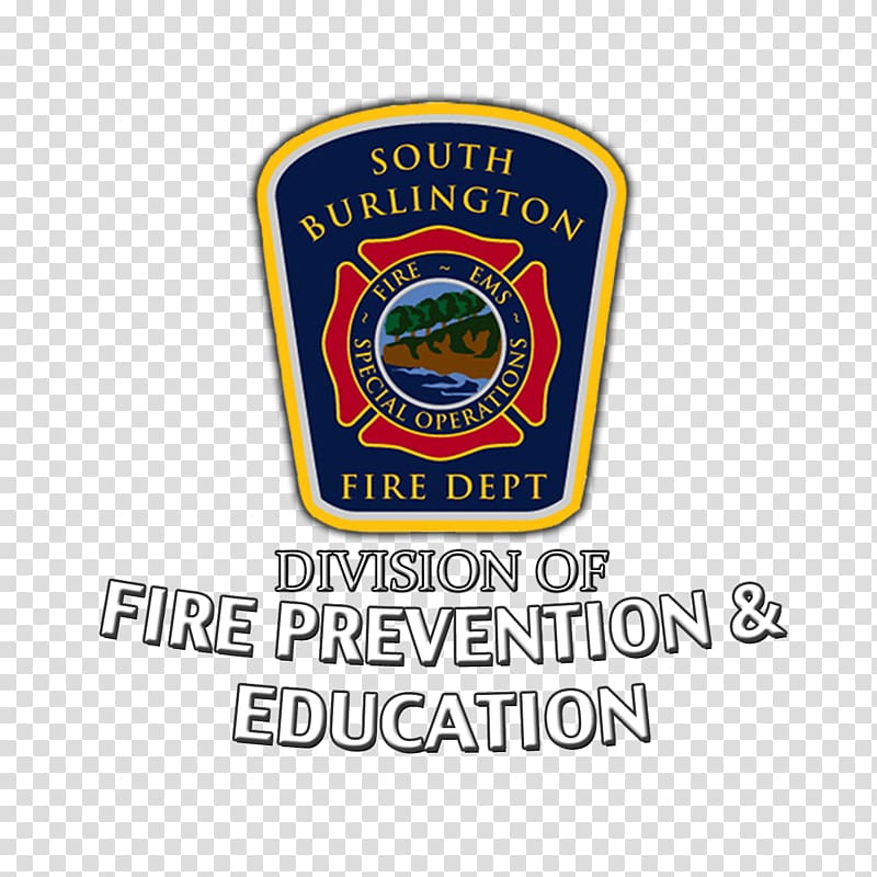 South Burlington Fire safety Logo, Fire dept transparent background PNG clipart
