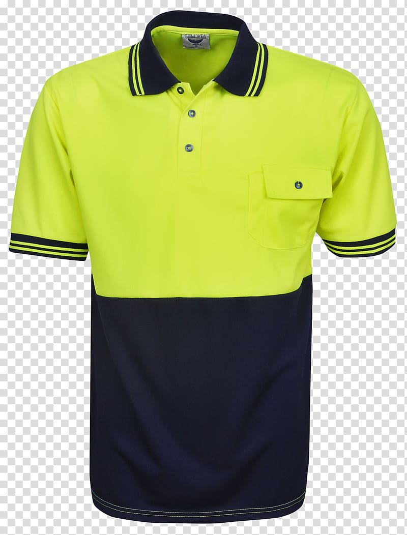 T-shirt Polo shirt High-visibility clothing, T-shirt transparent background PNG clipart