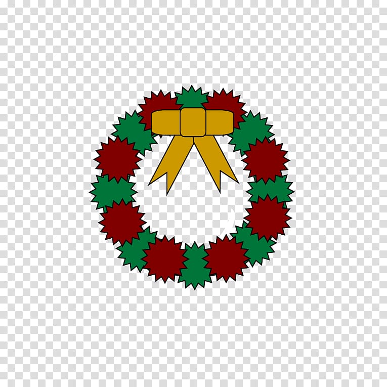 Christmas , blue wreath transparent background PNG clipart
