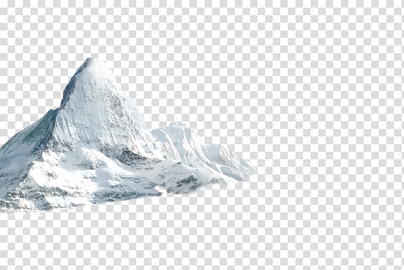 Iceberg Computer file, Snow Mountain transparent background PNG clipart