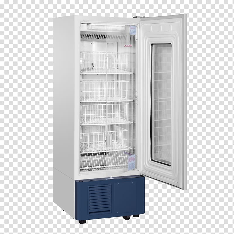 Refrigerator Blood bank Refrigeration Haier, refrigerator transparent background PNG clipart