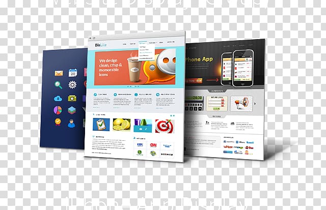 Mockup Responsive web design Web development, Website Mockup Psd transparent background PNG clipart
