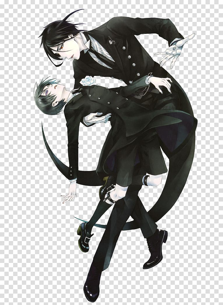 Ciel Phantomhive Black Butler Sebastian Michaelis Anime Fan art, Anime transparent background PNG clipart