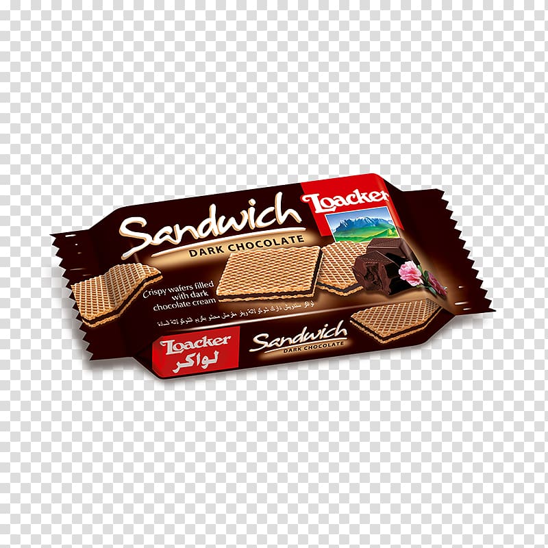 Chocolate bar Neapolitan wafer Loacker, Chocolate Wafer transparent background PNG clipart