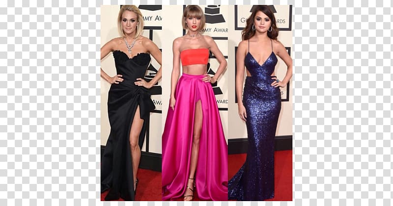 58th Annual Grammy Awards Celebrity Gown, os incriveis transparent background PNG clipart