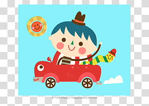 Drawing Child Illustrator Cartoon, car doodle transparent background PNG clipart thumbnail