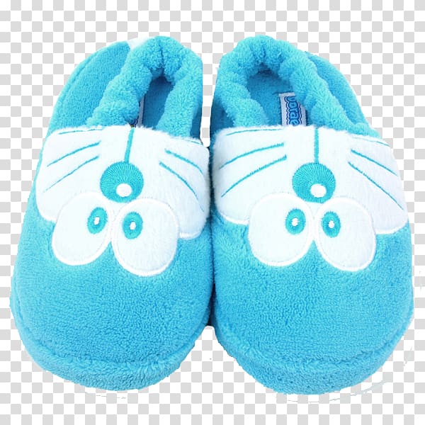 Slipper Doraemon, Dora A Dream slippers transparent background PNG clipart