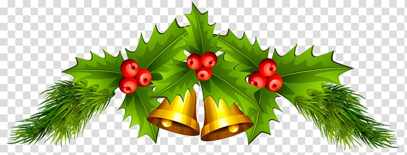 gold bell Christmas decor illustration, Christmas decoration Santa Claus Jingle bell , Christmas Bells transparent background PNG clipart