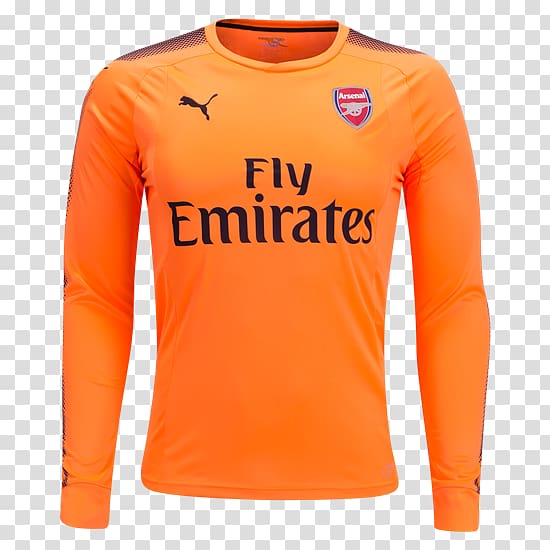 Long-sleeved T-shirt Arsenal F.C. Premier League Chelsea F.C., T-shirt transparent background PNG clipart