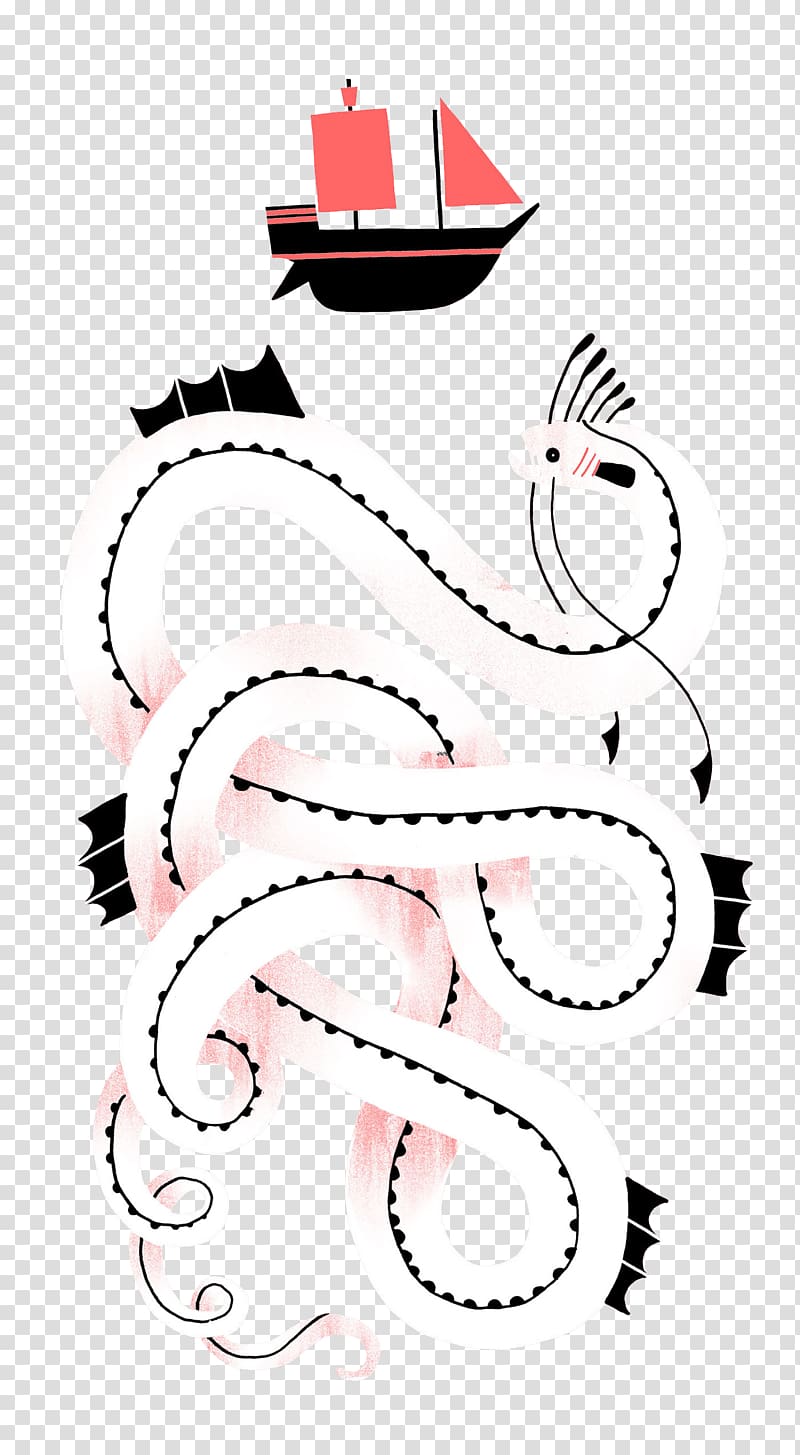 Snake Cobra , White Snake boat pattern transparent background PNG clipart