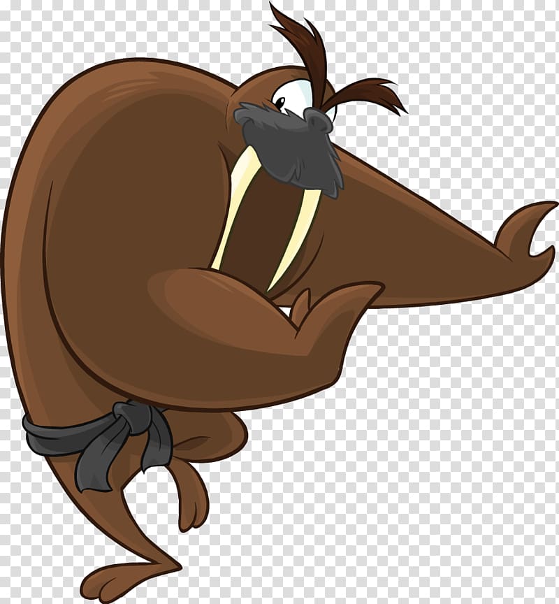 Club Penguin Island Walrus , walrus transparent background PNG clipart