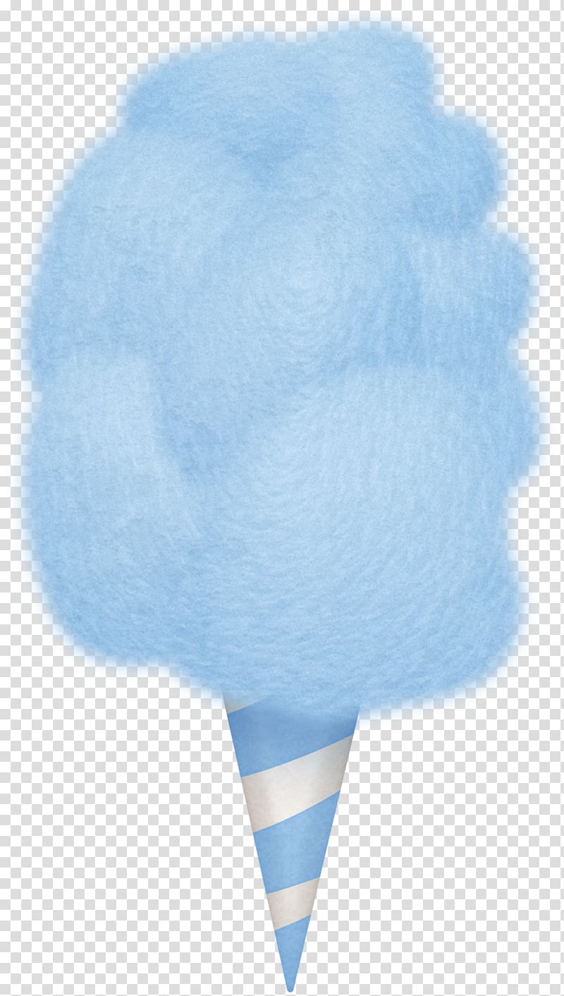 teal ice cream illustration, Cotton candy Sugar, cotton candy transparent background PNG clipart