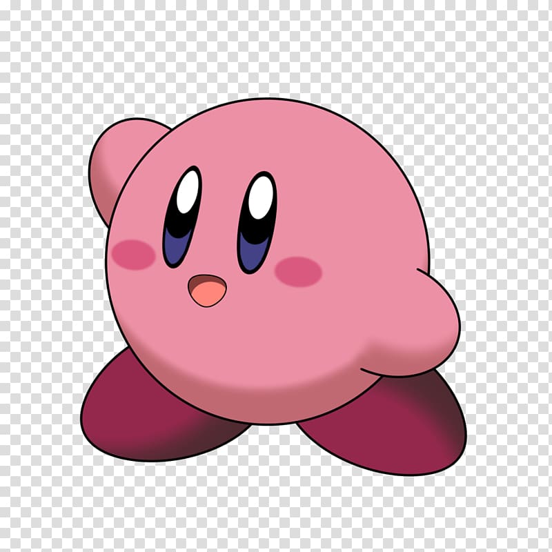 Kirby Fan art Anime Drawing, Kirby transparent background PNG clipart