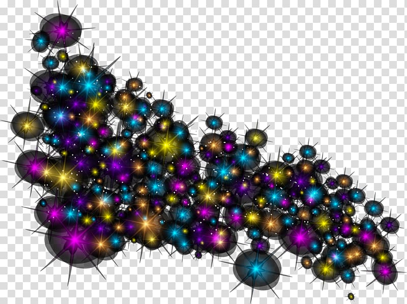gorgeous starlight effect elements transparent background PNG clipart