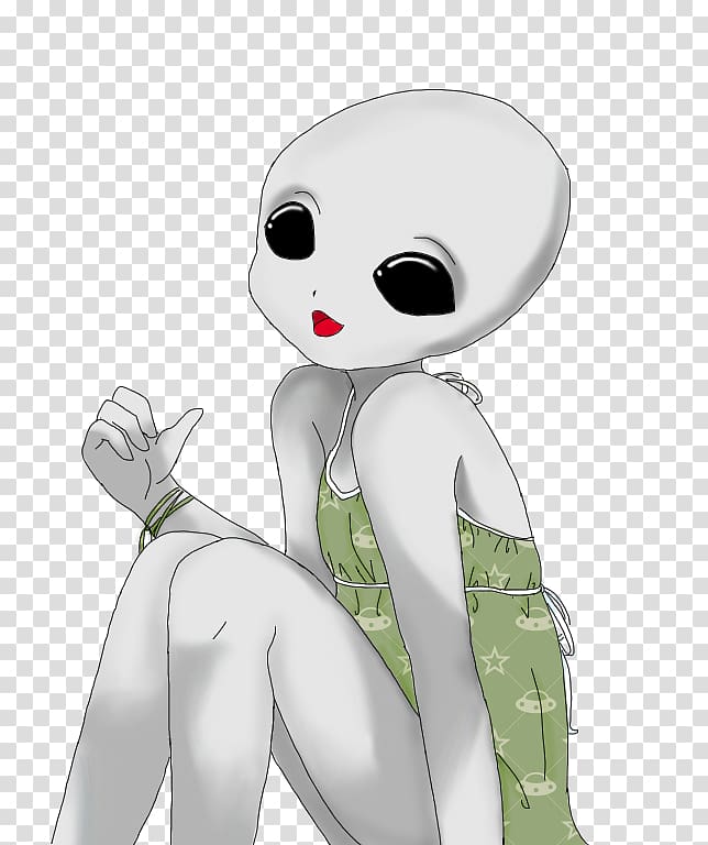 Creepy Tentacle Alien Anime Girl