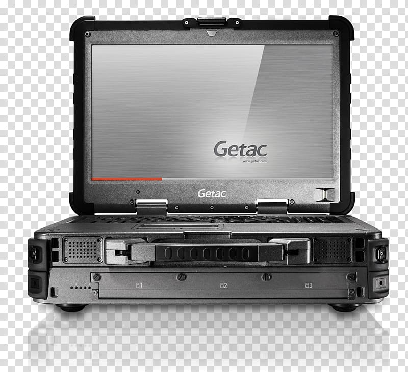 Laptop Rugged computer Getac Z710 MIL-STD-810, Laptop transparent background PNG clipart