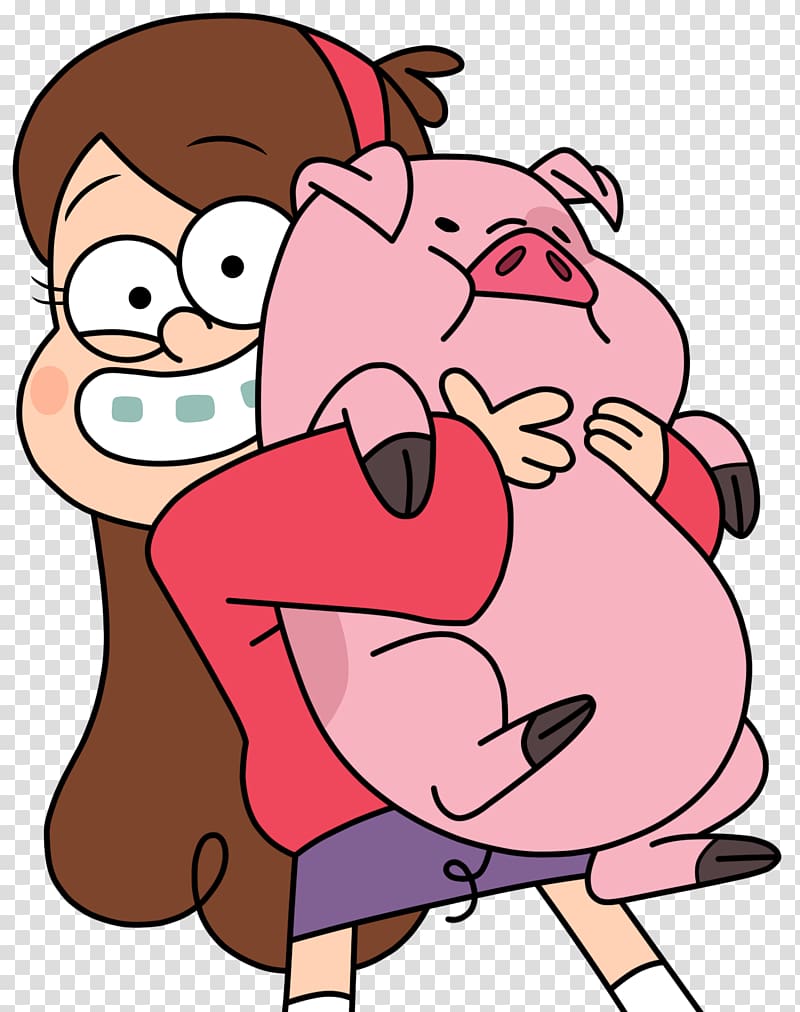 Mabel Pines Dipper Pines Waddles Grunkle Stan, pines transparent background PNG clipart